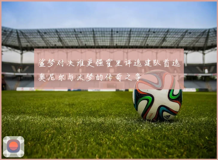 鲨梦对决谁更强霍里评选建队首选奥尼尔与大梦的传奇之争